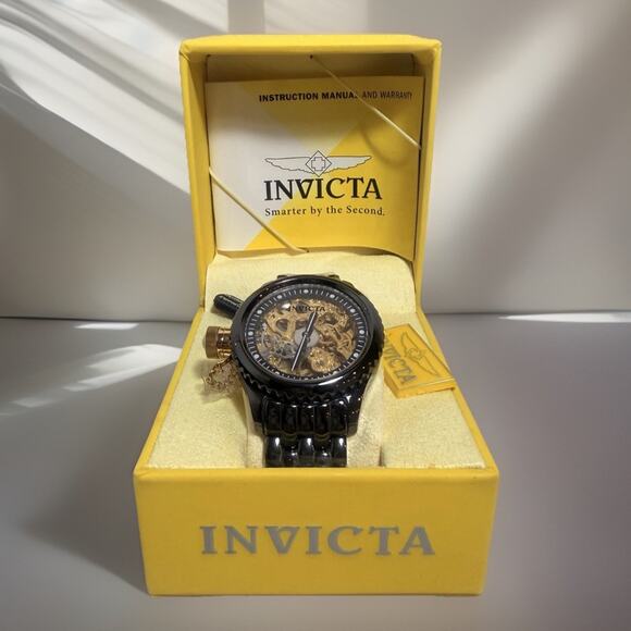 RARE NEW Special Edition 50yr Russian Diver Invicta Automatic Skeleton Model1924 main image 12